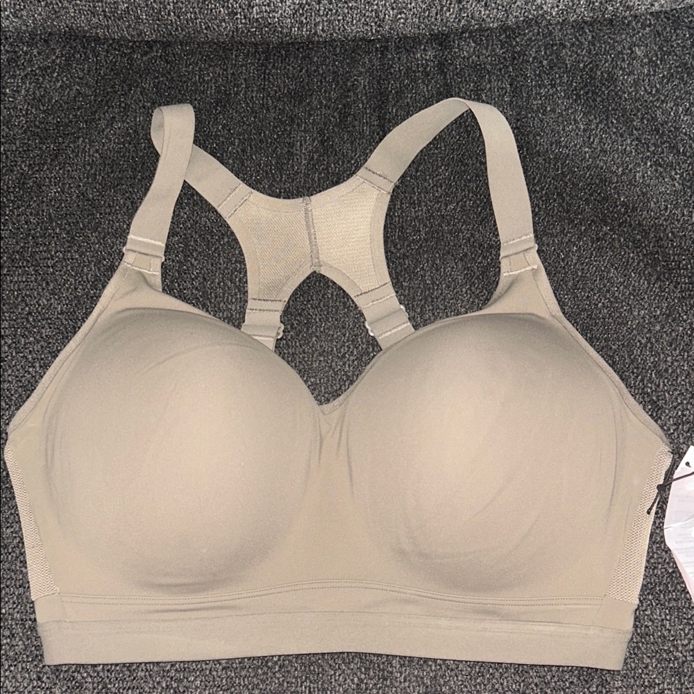 Victoria's Secret Seamless Molded Sports Bra - Taupe